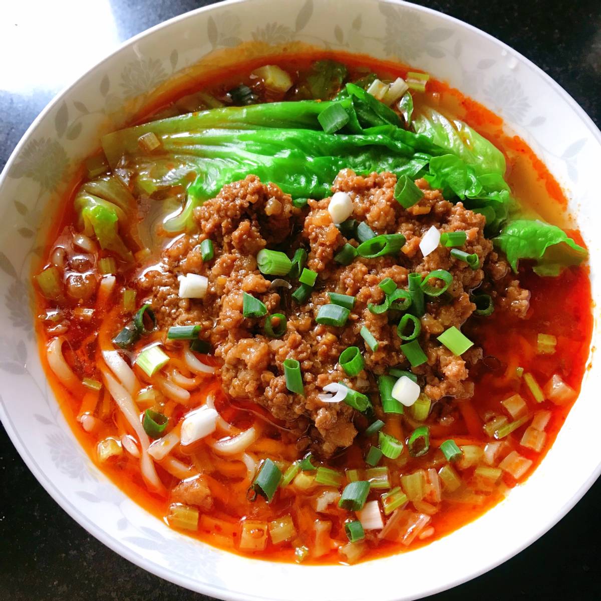 家常美食绝绝子杂酱臊子面咸香味美肉质香浓开胃有食欲