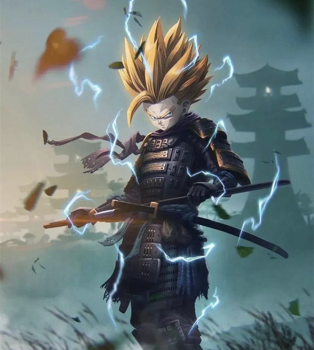 日本武士造型的七龙珠弗利萨boss感十足贝吉塔看起来变强了