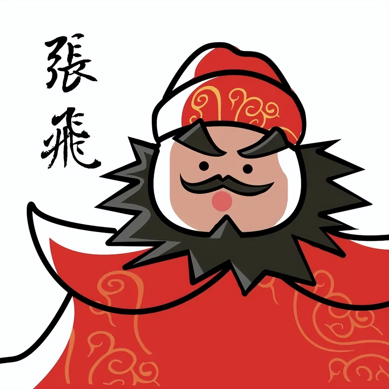 就例如:三国中对于"关二爷,张飞"的描述,就是长眉过眼角,眉毛浓密.