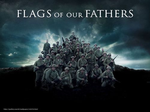 父辈的旗帜影片的故事情节是一部不折不扣的战争片
