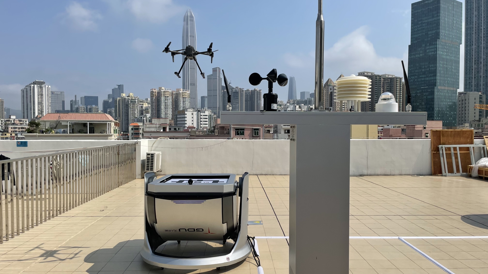 无人机机场在疫情防控中的实战探索