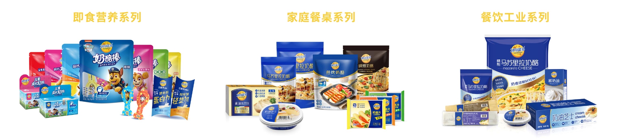 妙可藍多主要產品，圖源妙可藍多2021年年報