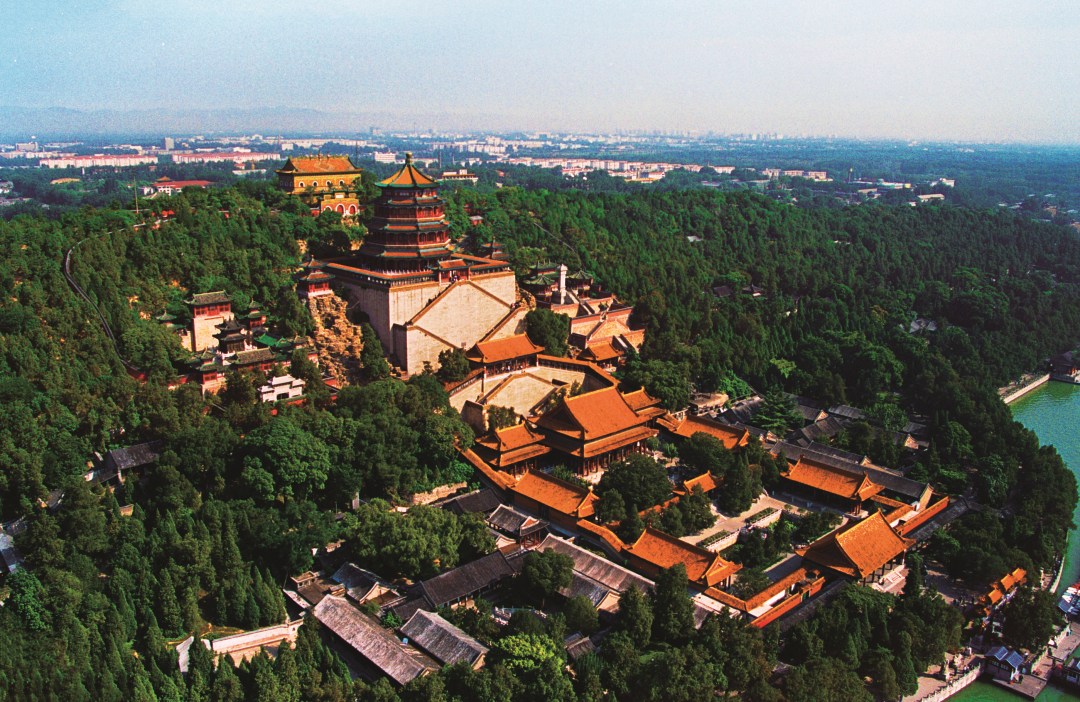 航拍景山 张肇基摄影