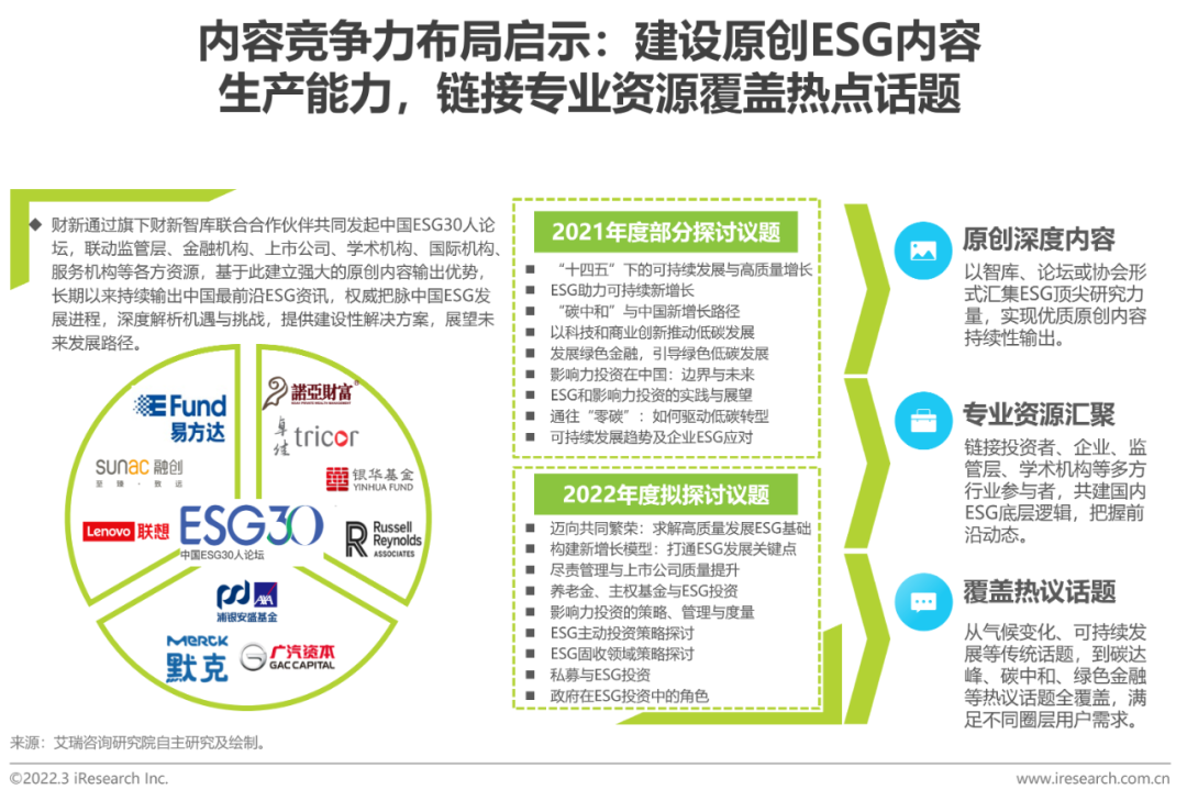报告 | 2021年财经新媒体营销价值系列报告——ESG篇__财经头条