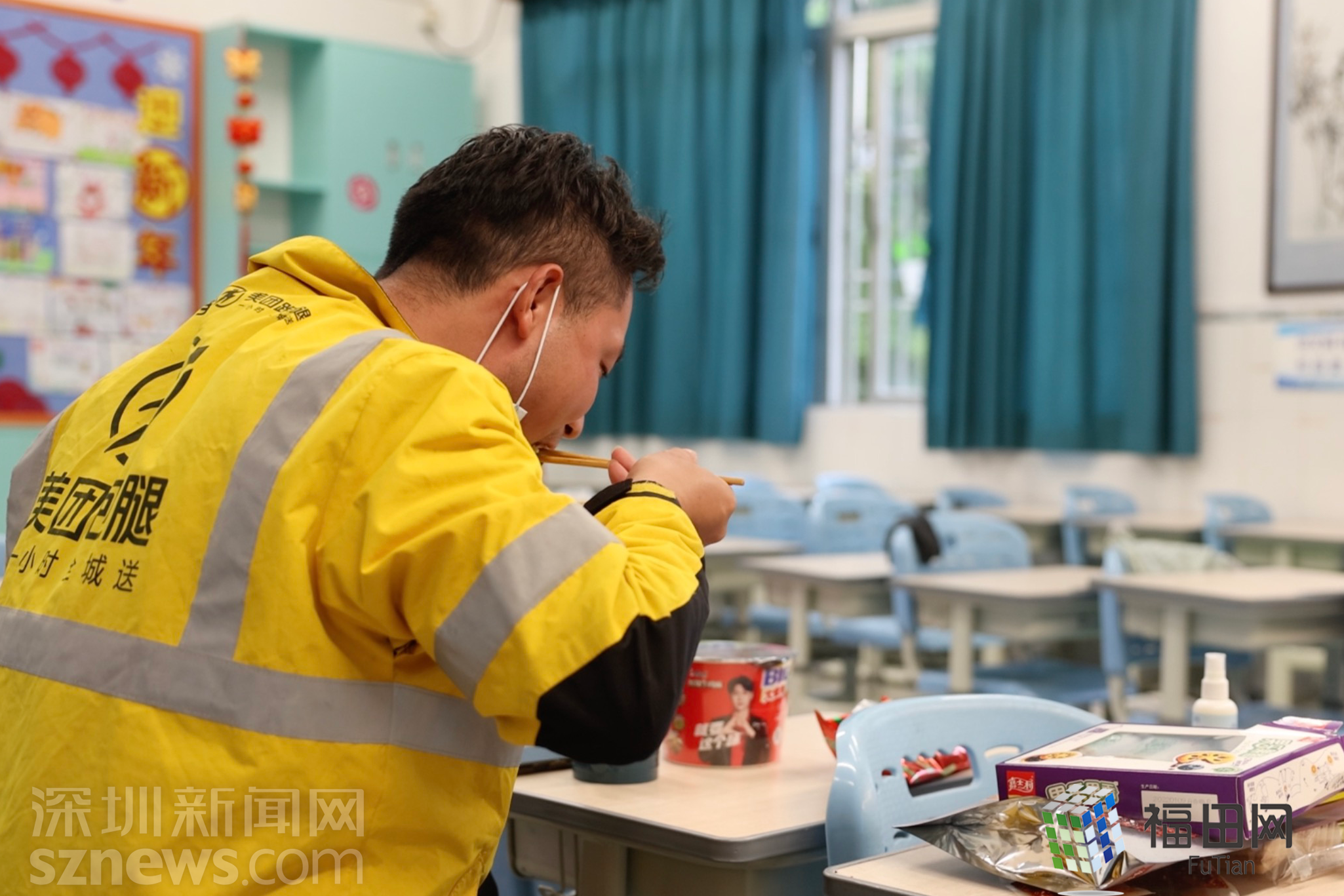 福田“暖蜂加油站”：你们安心上岗，我们温暖守护！休闲区蓝鸢梦想 - Www.slyday.coM