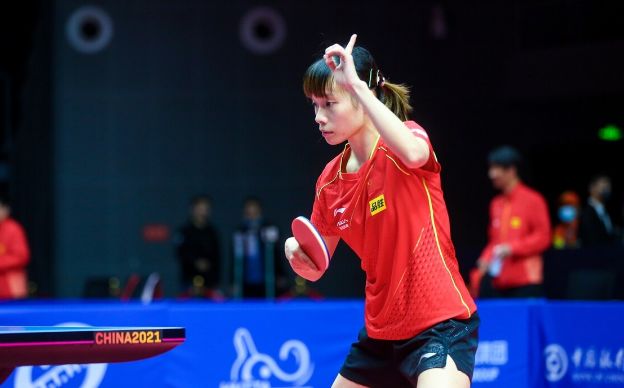 女单名将吴颖岚0:3出局,功勋教练刘国栋眉头紧锁|吴颖岚|刘国栋|女单