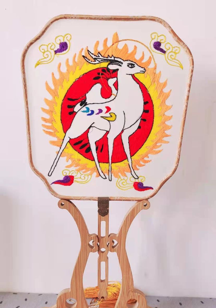 甘肃非遗工坊产品展播之二张掖非遗甘州刺绣