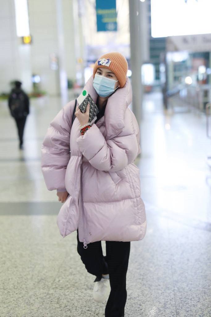 穿搭|黄圣依|羽绒服_新浪新闻