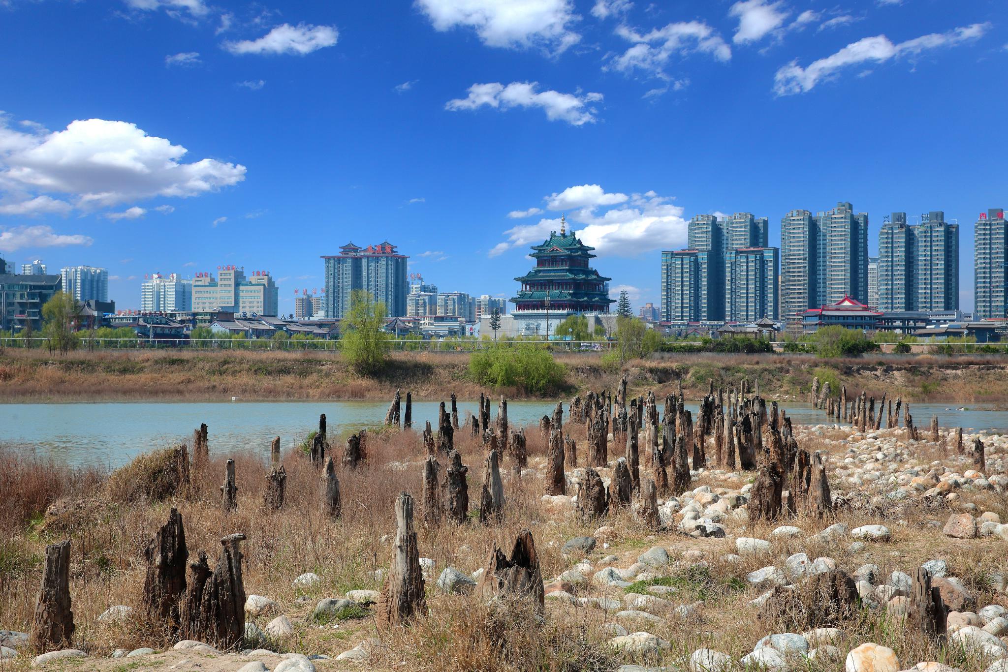 渭城诗意千载悠咸阳古原尽王侯走进中华民族第一个大一统王朝之都