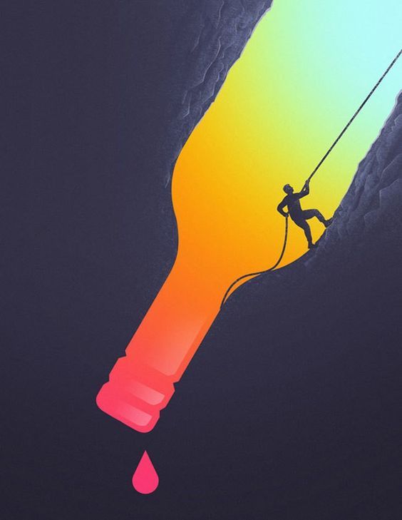 正负形活动海报设计