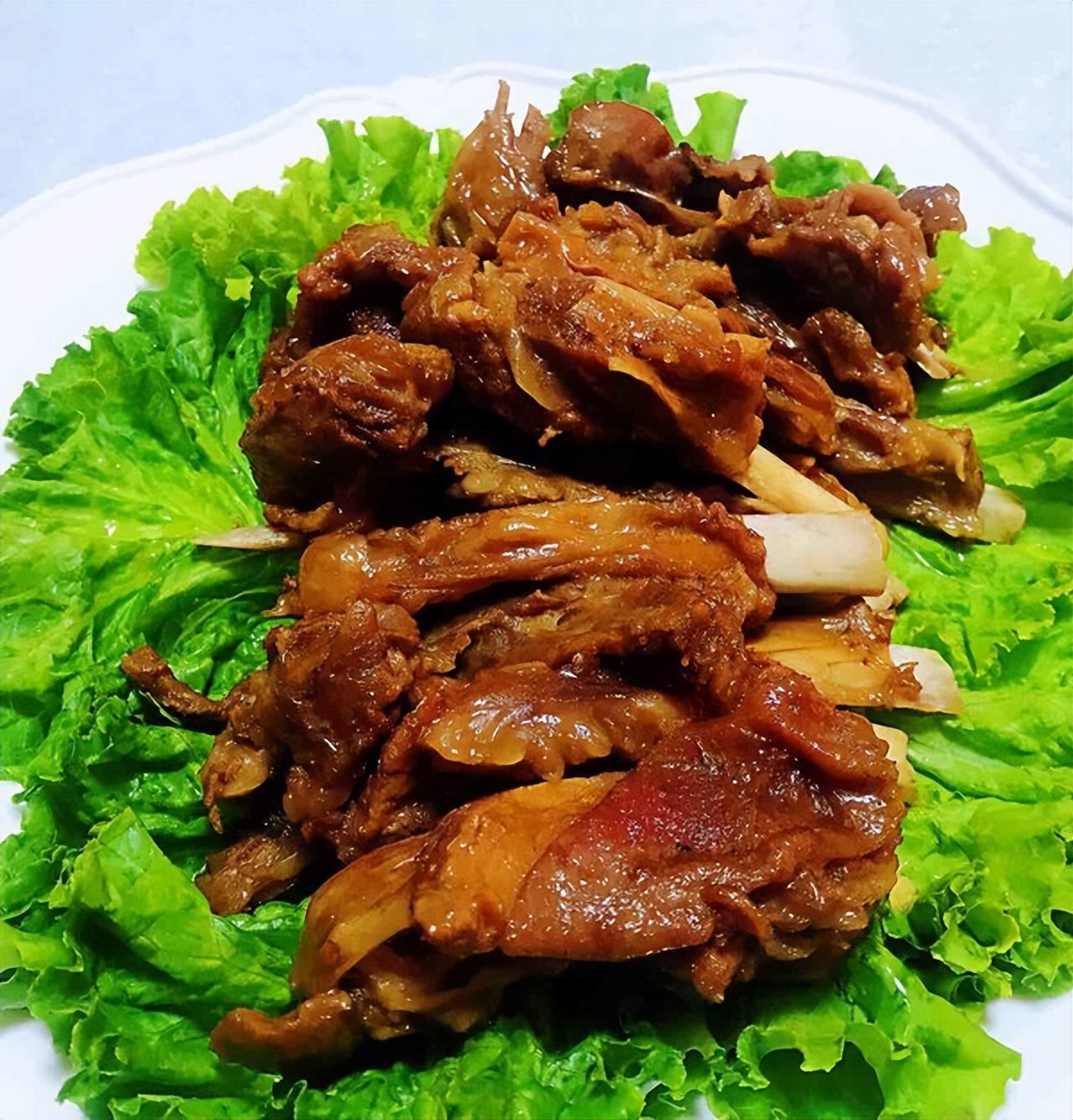 聚会必备菜红烧羊排肉质细腻轻松脱骨补身佳品