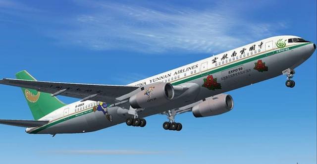 还记得那年巫家坝上空的金孔雀否云南航空公司执管过的客机小记