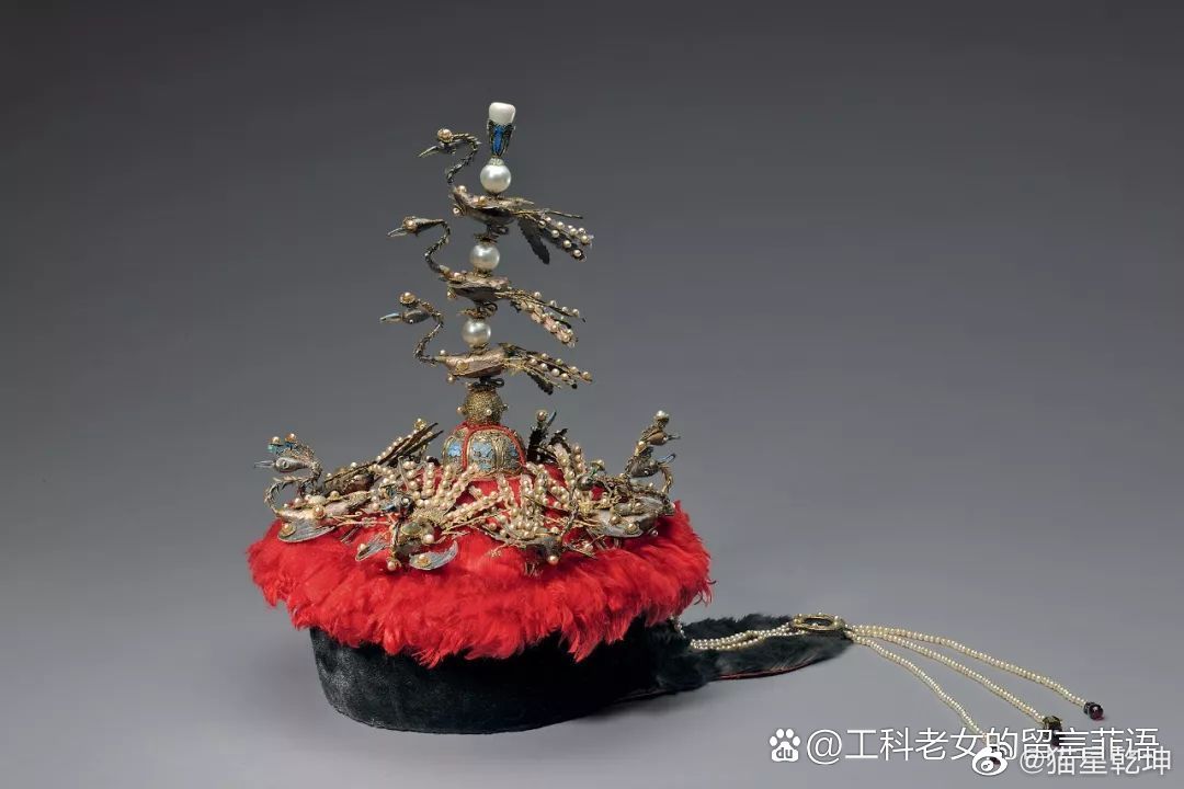 清代皇后的凤冠,冬款和夏款