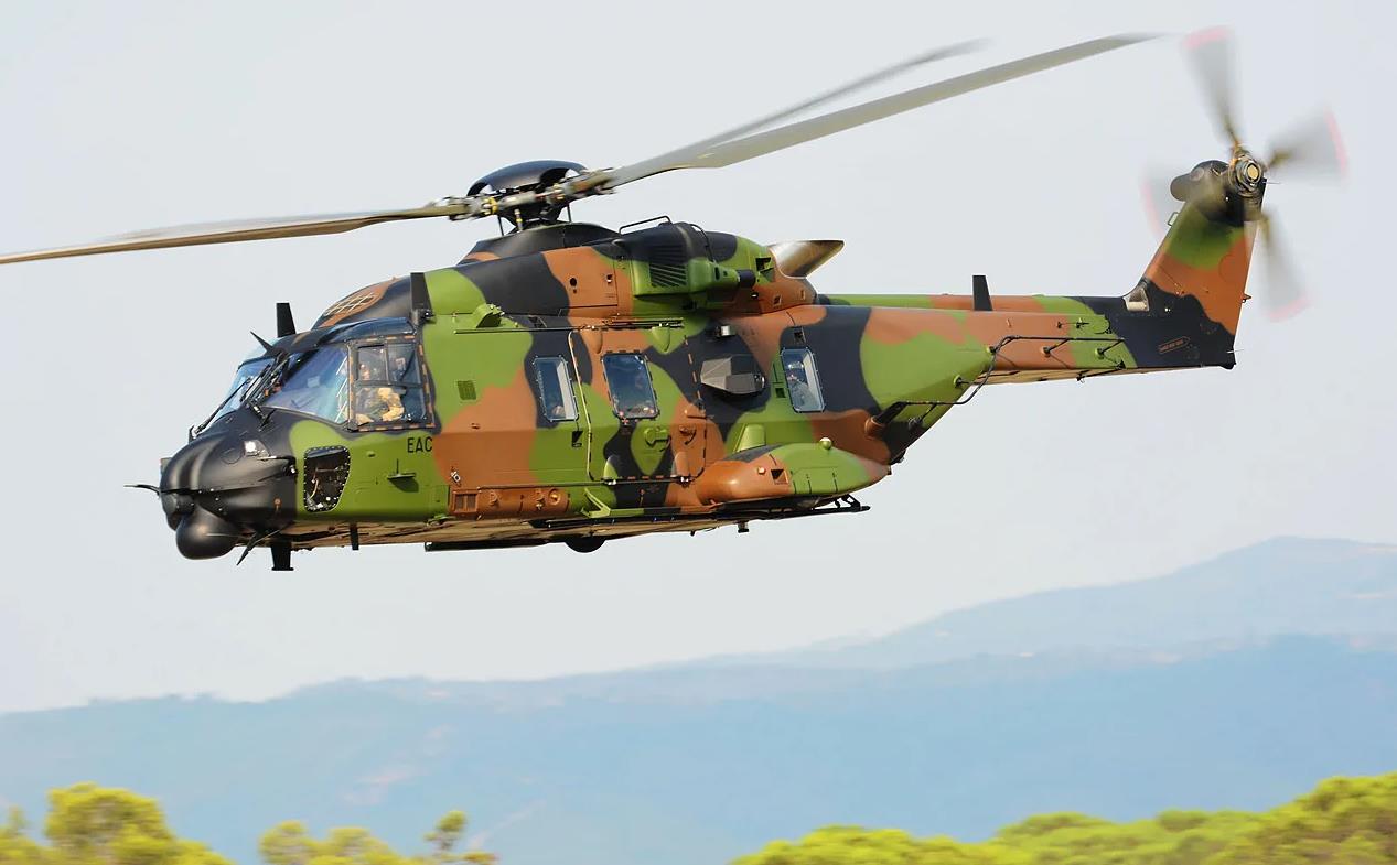 nh-90系列直升机,集结欧洲5国技术,性能领先于黑鹰!