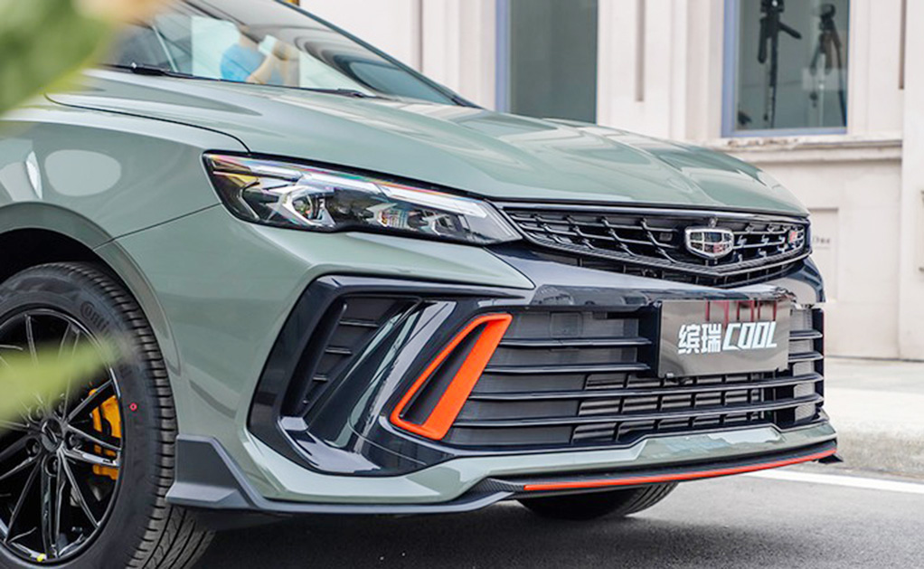 新款吉利缤瑞实车亮相外观很运动加长30mm搭载15t动力