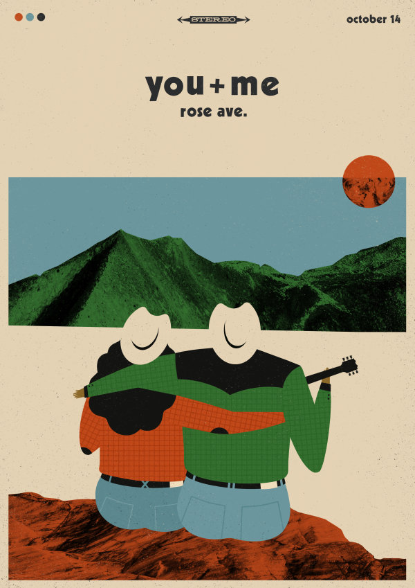 设计师dawidryski的插画风海报设计