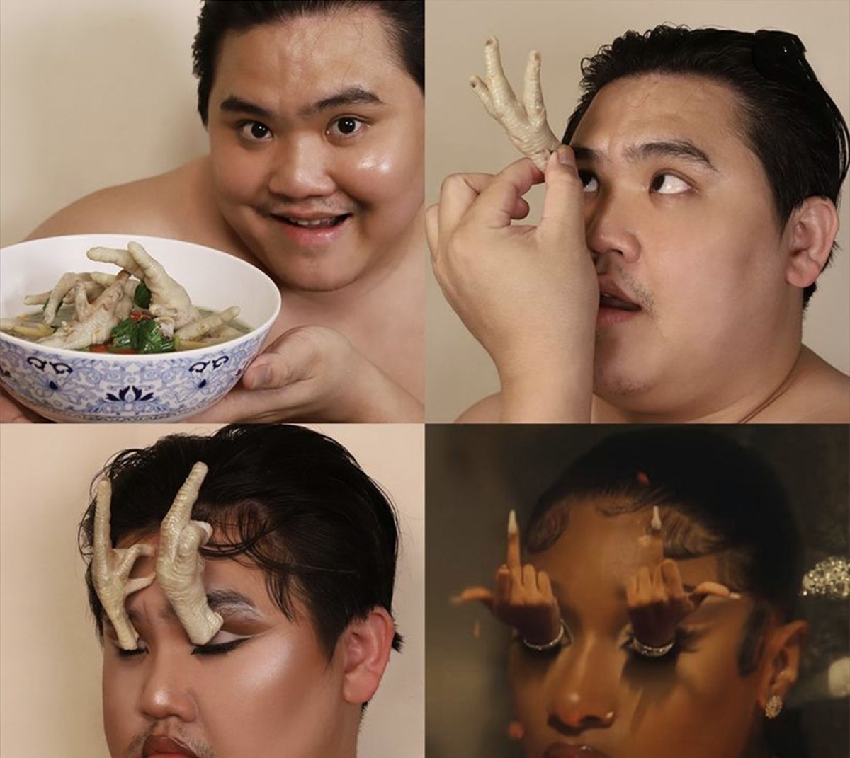 泰国小哥cosplay从主角变成了配角他的小猫却成为了动画主角