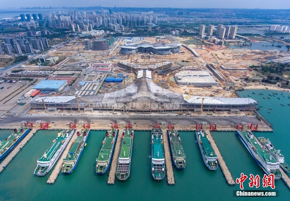 枢纽站项目位于海南省海口市新海港区东南方向,用地面积365617平方米