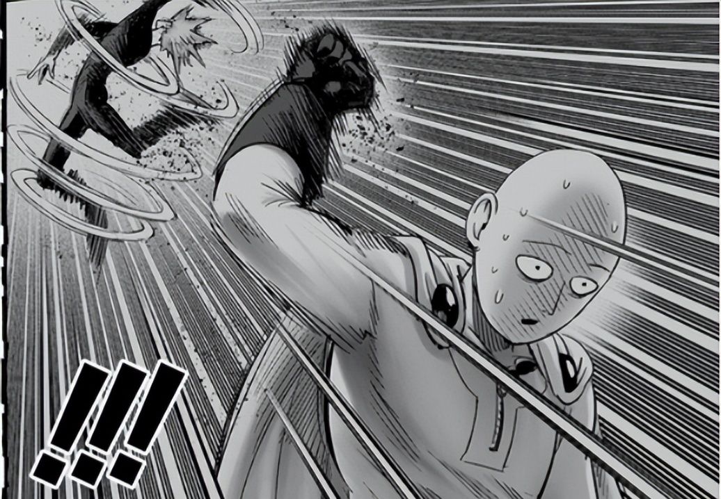 饿狼觉得琦玉是英雄,准备狩猎他.