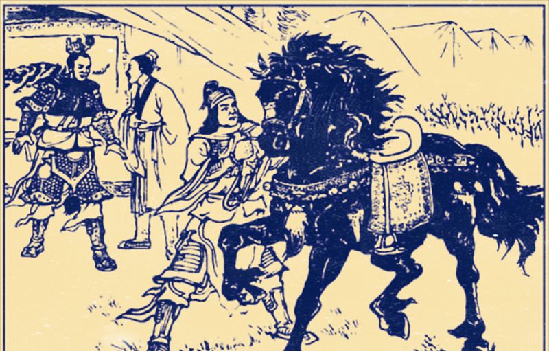 三国演义中赤兔马的五个主人为何四个惨死只有一人善终