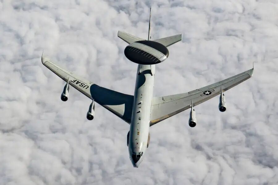 美军将在未来几年内退役E-3预警机 图源：美军