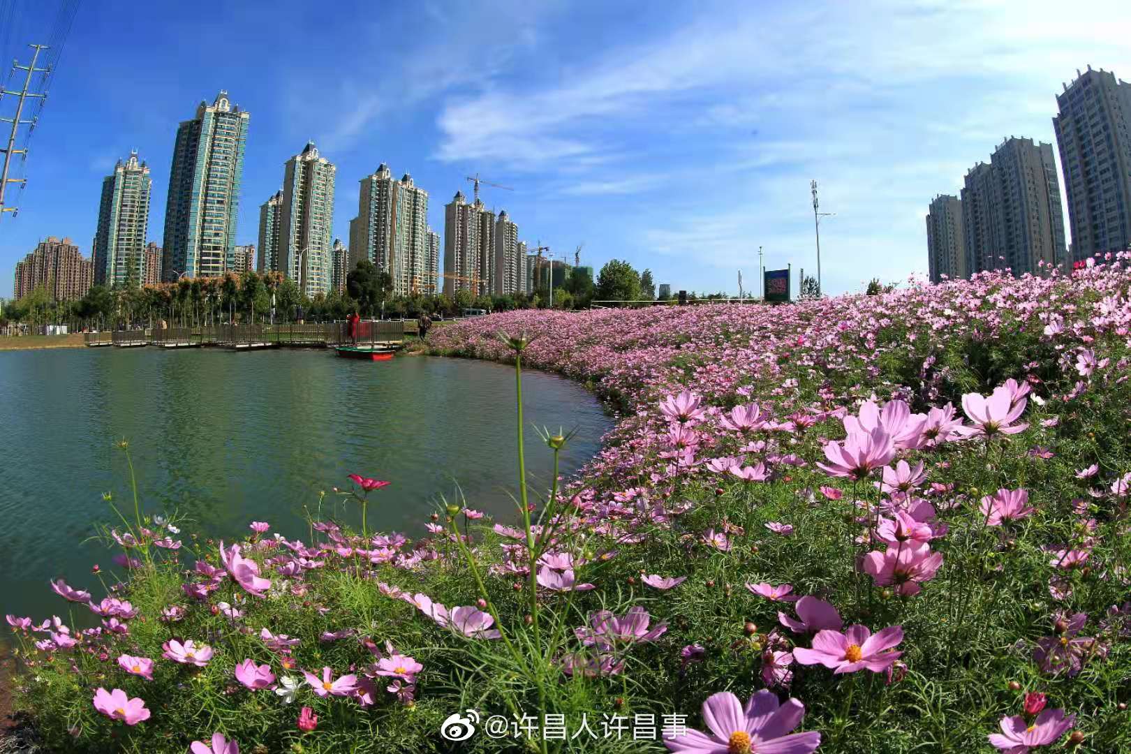 大美许昌城水相依风景迷人