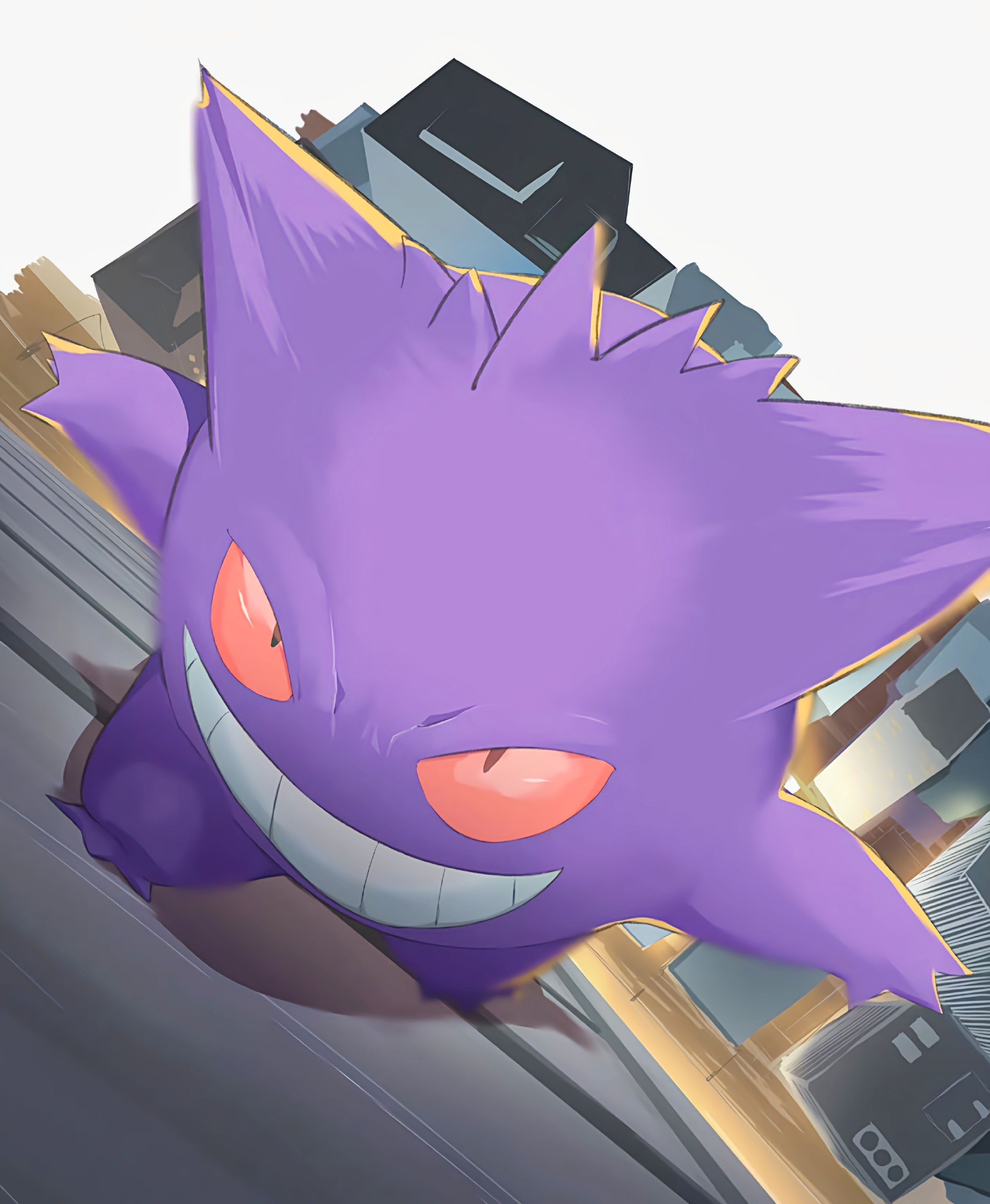 又凶又萌的影子宝可梦耿鬼