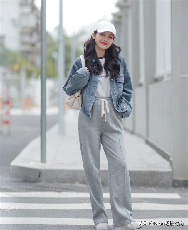 春季运动裤最正确的打开方式搭配这几款上衣洋气又显瘦