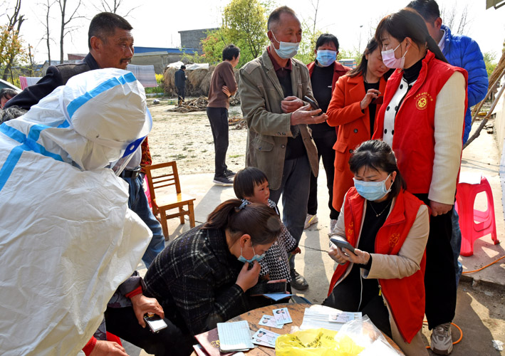 淮南：开展核酸检测 阻断疫情传播休闲区蓝鸢梦想 - Www.slyday.coM