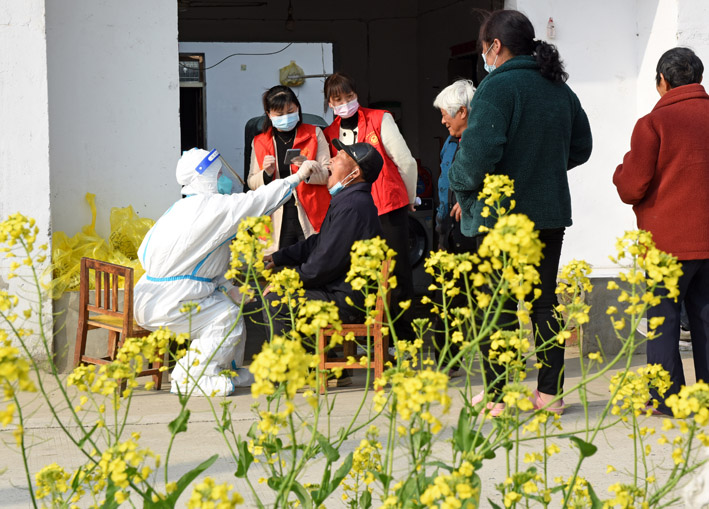 淮南：开展核酸检测 阻断疫情传播休闲区蓝鸢梦想 - Www.slyday.coM