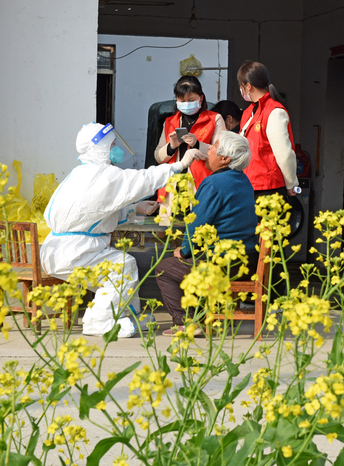 淮南：开展核酸检测 阻断疫情传播休闲区蓝鸢梦想 - Www.slyday.coM