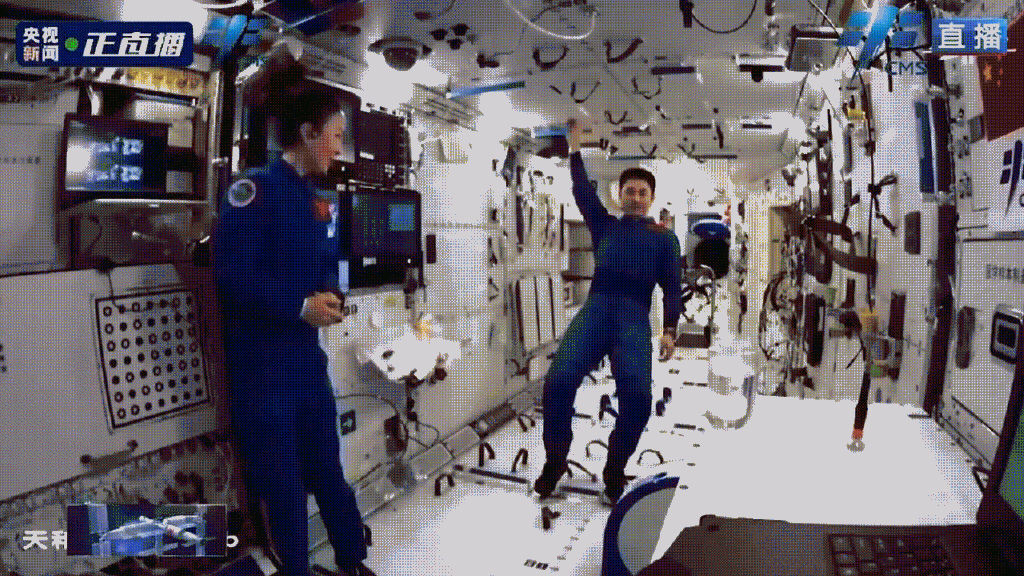 状态良好，准备返回！神十三乘组4月中旬返回地面休闲区蓝鸢梦想 - Www.slyday.coM