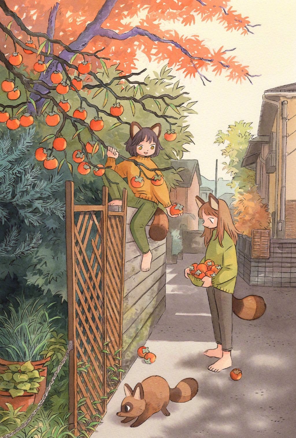 治愈系插画heikalaart