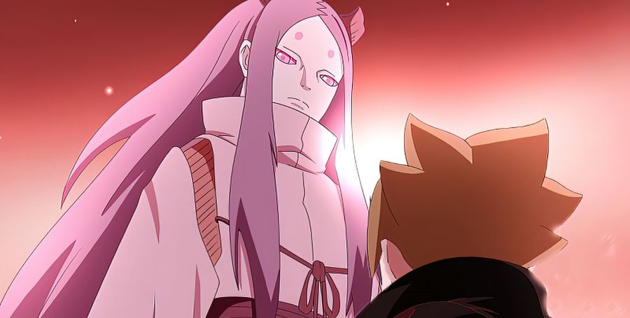 博人传桃式牺牲自己博人变成大筒木反派美人回归