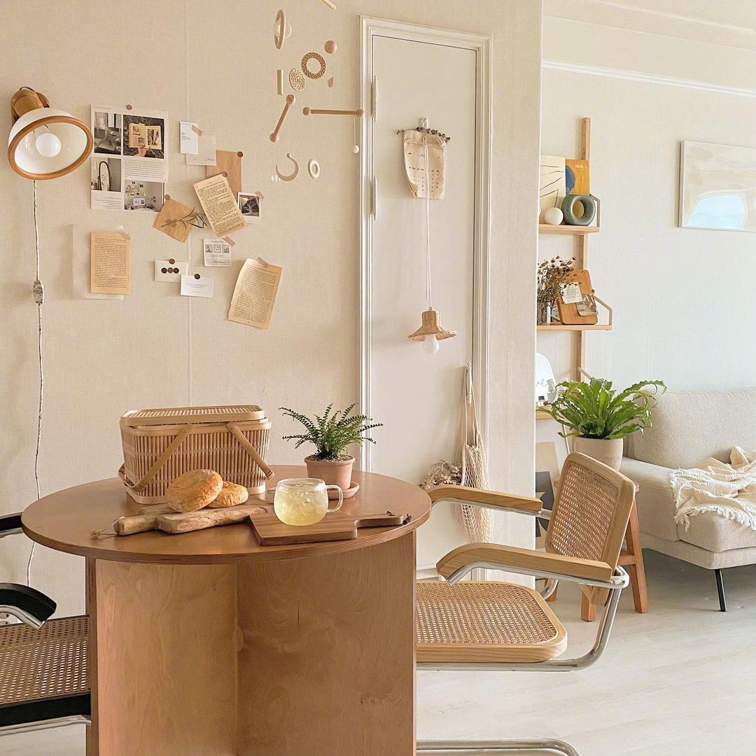 简洁通透的家居布置参考