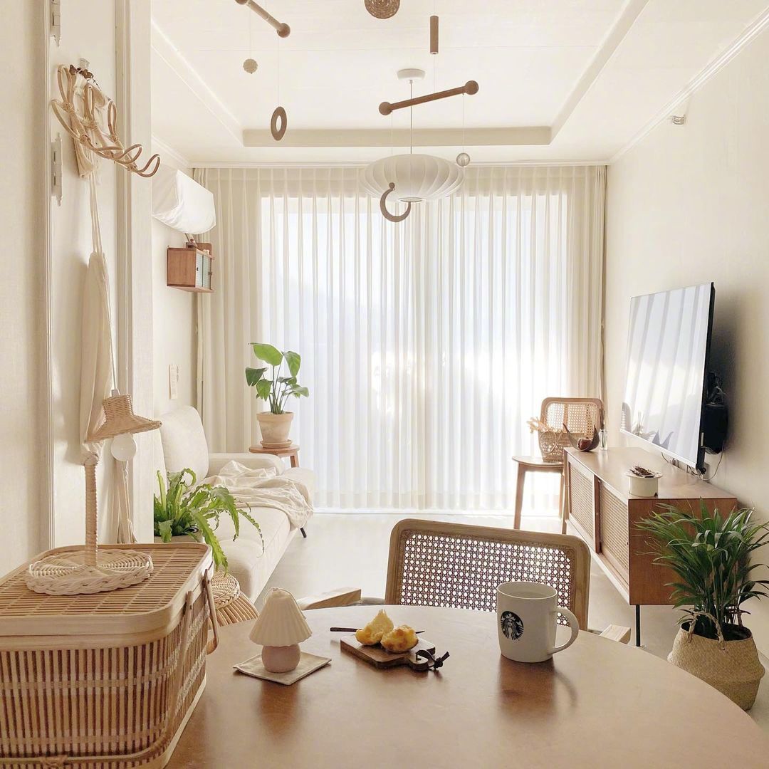 简洁通透的家居布置参考