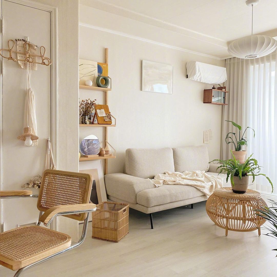 简洁通透的家居布置参考