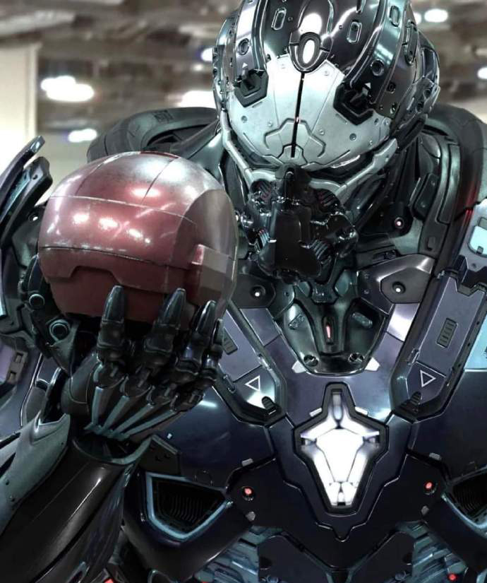 炫酷造型全新钢铁侠战甲