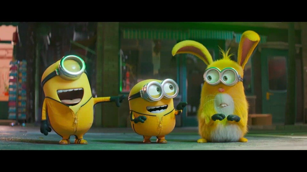 小黄人2新正式预告小黄人大眼萌2格鲁的崛起正式中字预告来了小黄人