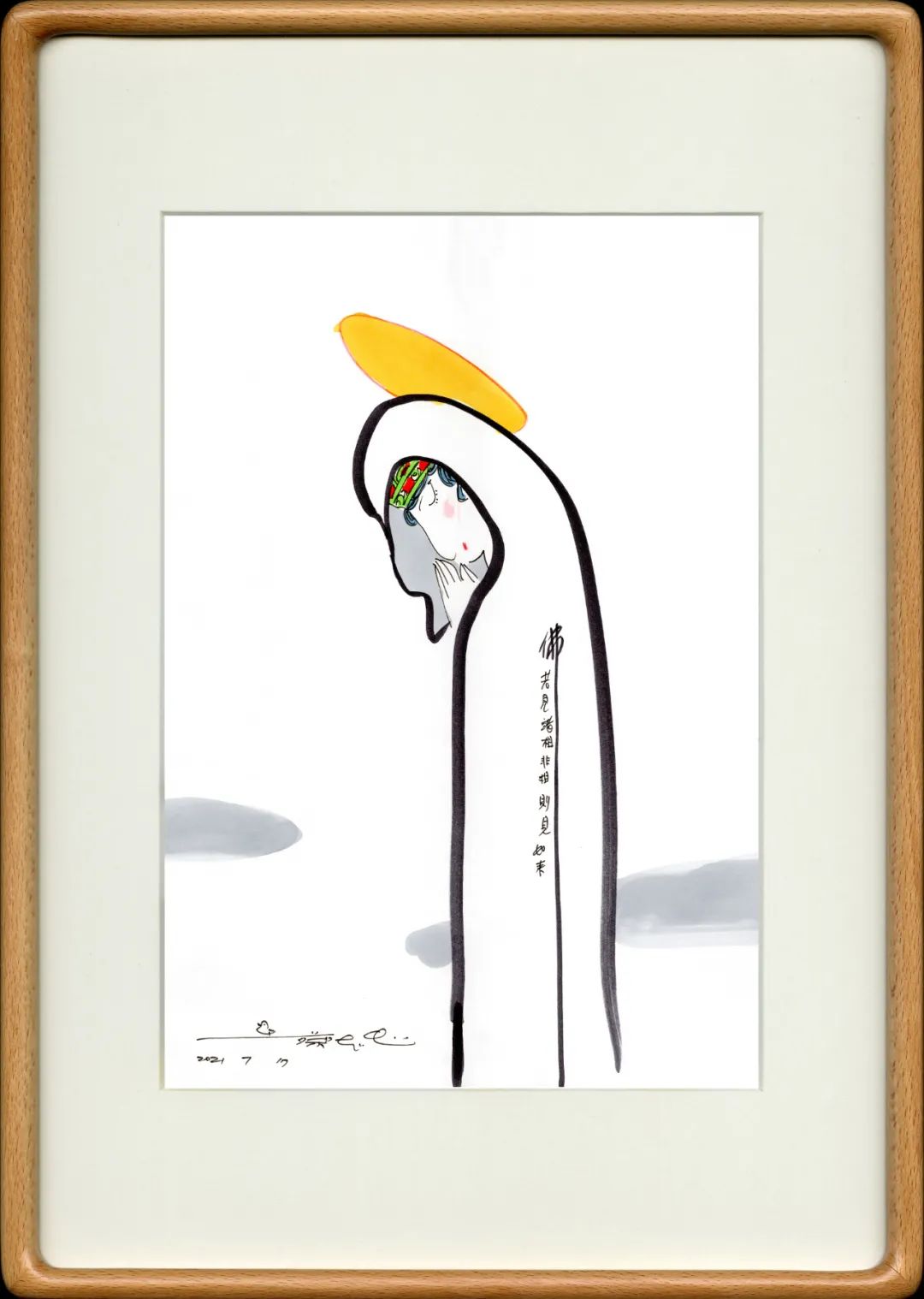 著名漫画家蔡志忠达摩禅之见性成佛