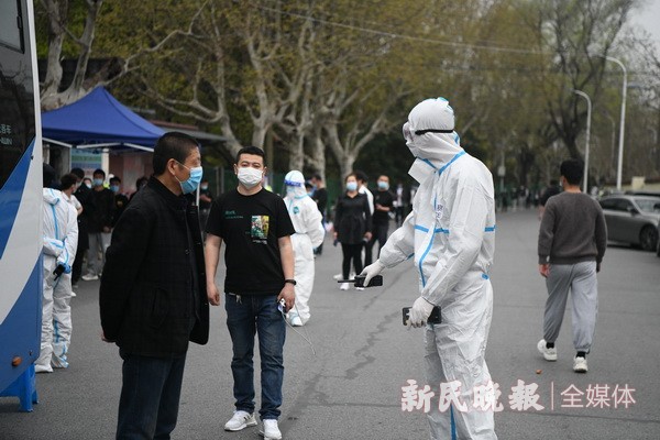 张江流动核酸检测采集点