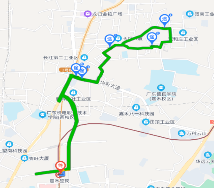 嘉禾望岗地铁站便民车3线有调整|地铁站_新浪财经_新浪网