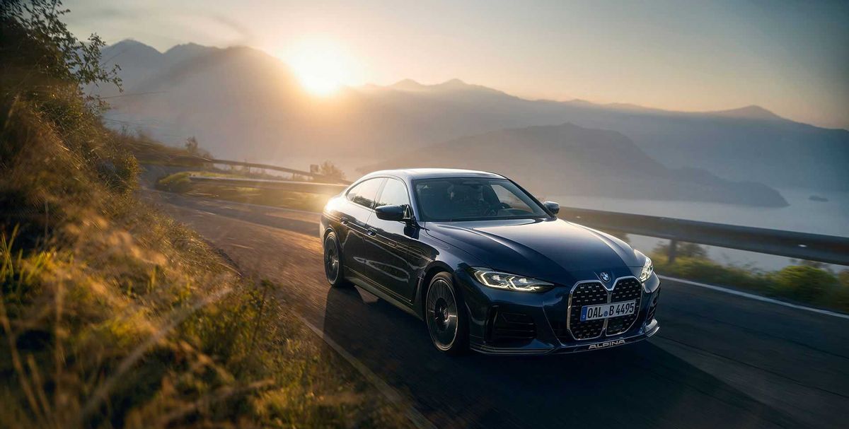 比顶配宝马更高级alpinab4grancoupe官图发布