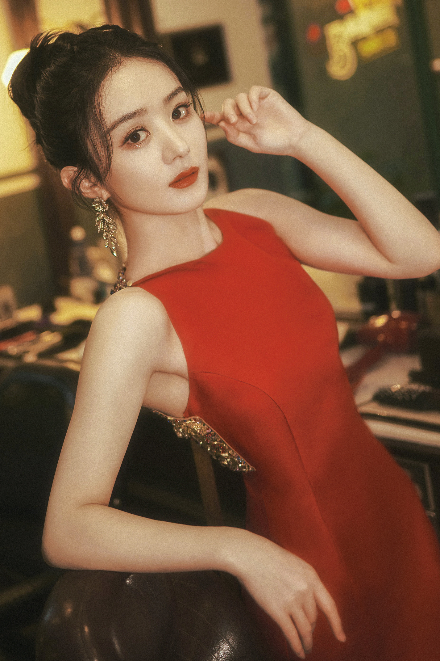 一组红衣77赵丽颖