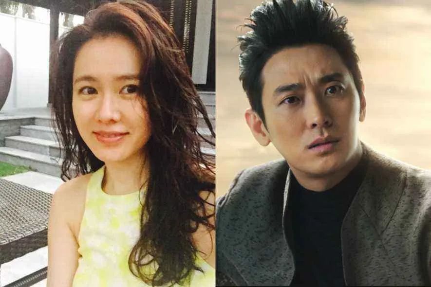 和朱智勋分手后,孙艺珍在拍摄《鲨鱼》期间,邂逅了金南佶.