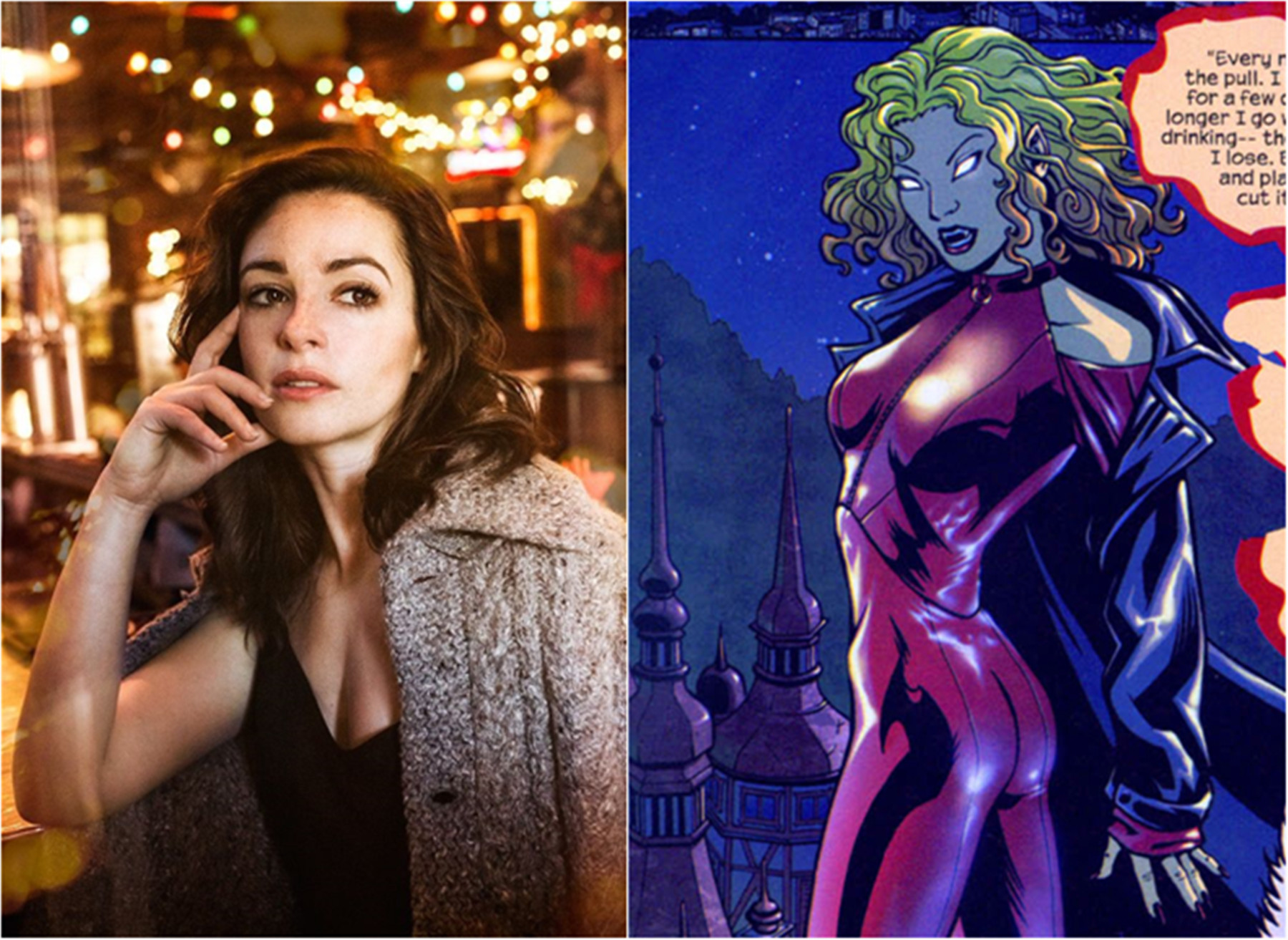 劳拉·唐奈里则饰演"暗夜吸血鬼"妮娜·普莱斯,她是杰克·罗素的外甥