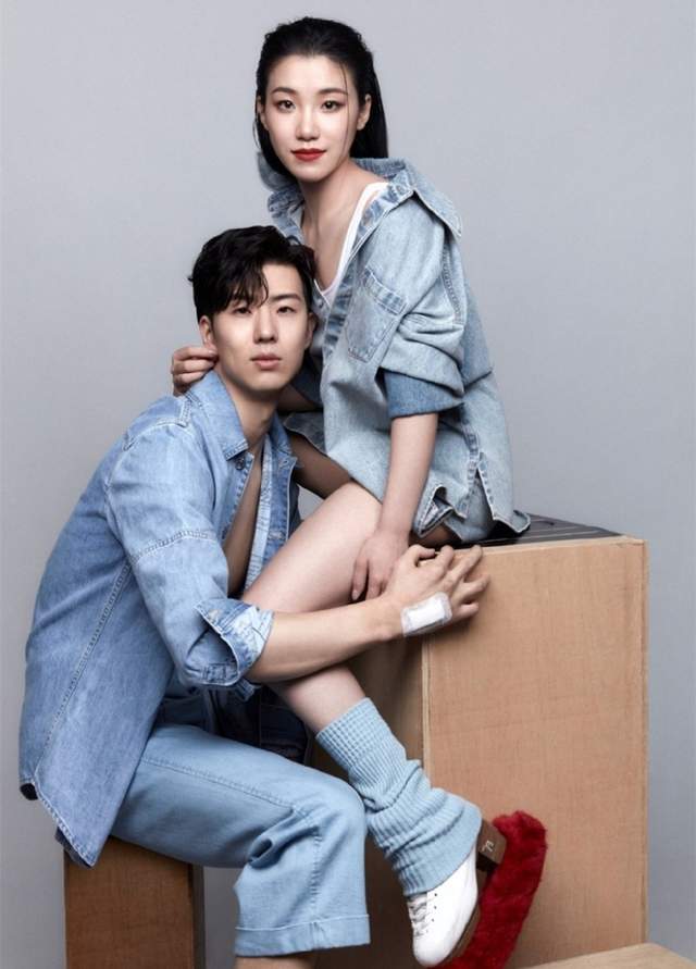 太美了柳鑫宇王诗玥时尚大片贴面搂抱网友磕到了像结婚照
