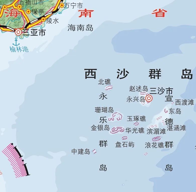 中国面积最大的三沙市,水陆200万平方千米?