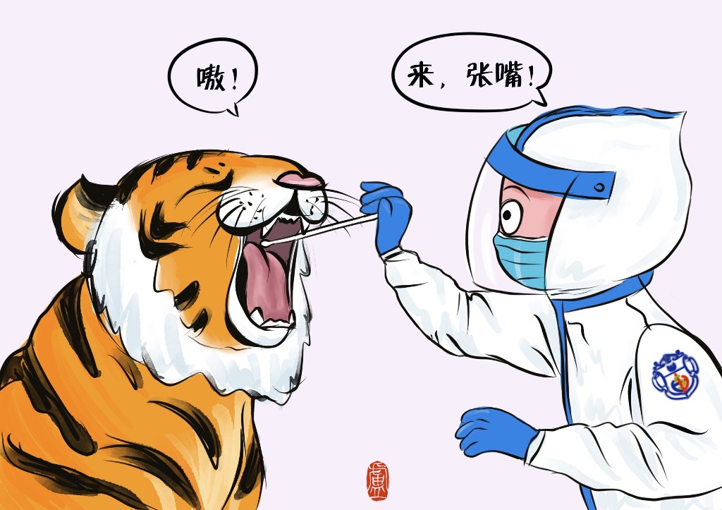 这位支援核酸采样的医生,用漫画记战"疫"作科普|新冠肺炎_新浪财经