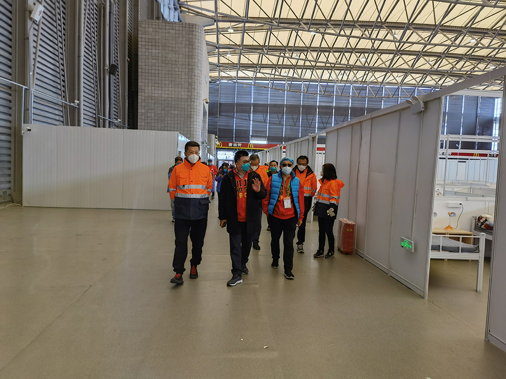 上海10家医院医疗队已入驻新国际博览中心集中隔离收治点休闲区蓝鸢梦想 - Www.slyday.coM